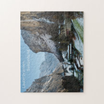 Puzzle de Lauterbrunnen avec la boîte-cadeau