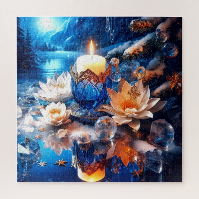 Puzzle de l'Avent de Noël (Vertical)