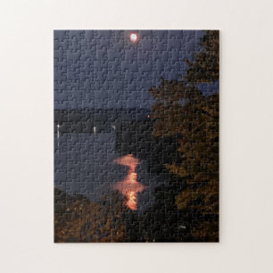 Puzzle de l'eau éclairée par la lune