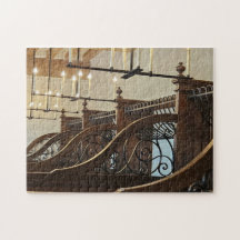 Puzzle de l'écurie de chevaux d'autrefois