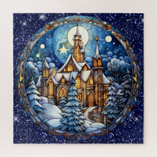 Puzzle de l'église de Noël