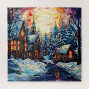 Puzzle de l'église en verre