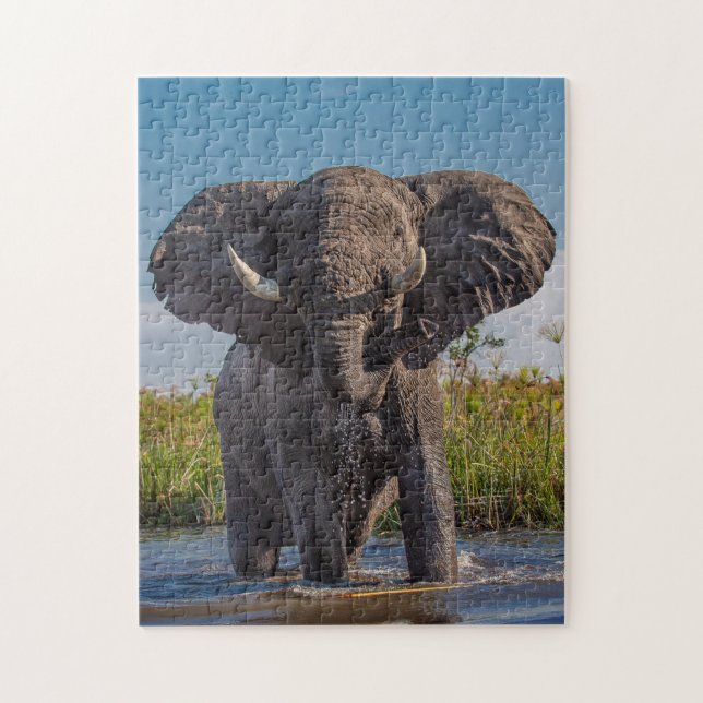 PUZZLE DE L'ÉLÉPHANT (Vertical)