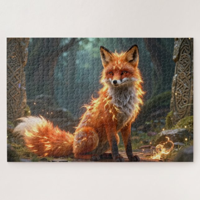 Puzzle de l'Esprit Celtique Renard (Horizontal)
