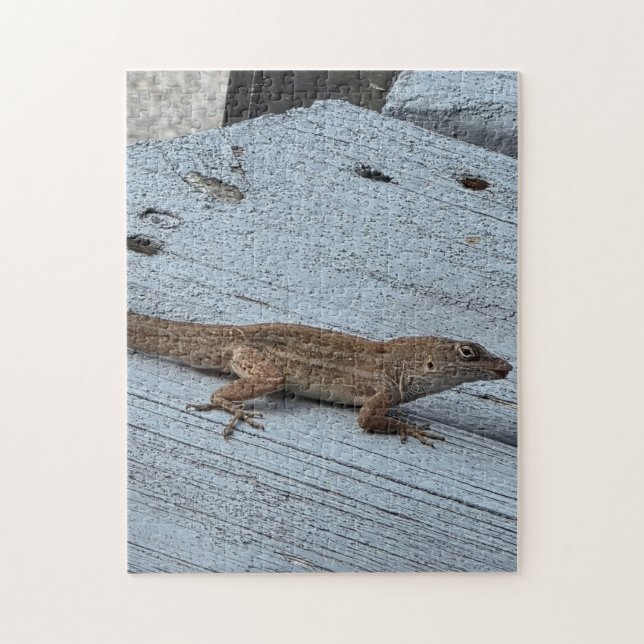Puzzle de lézard de jardin (Vertical)