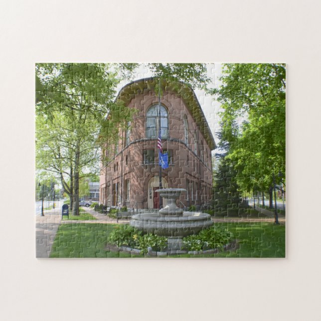 Puzzle de l'hôtel de ville de Deep River (Horizontal)
