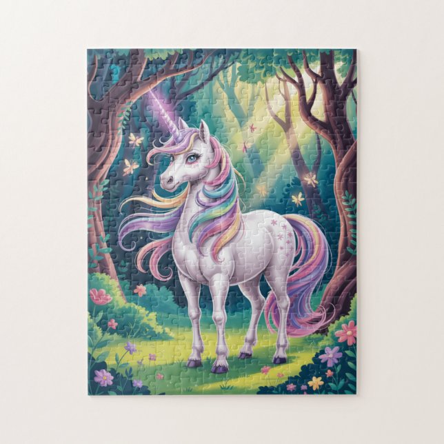Puzzle de licorne magique (Vertical)