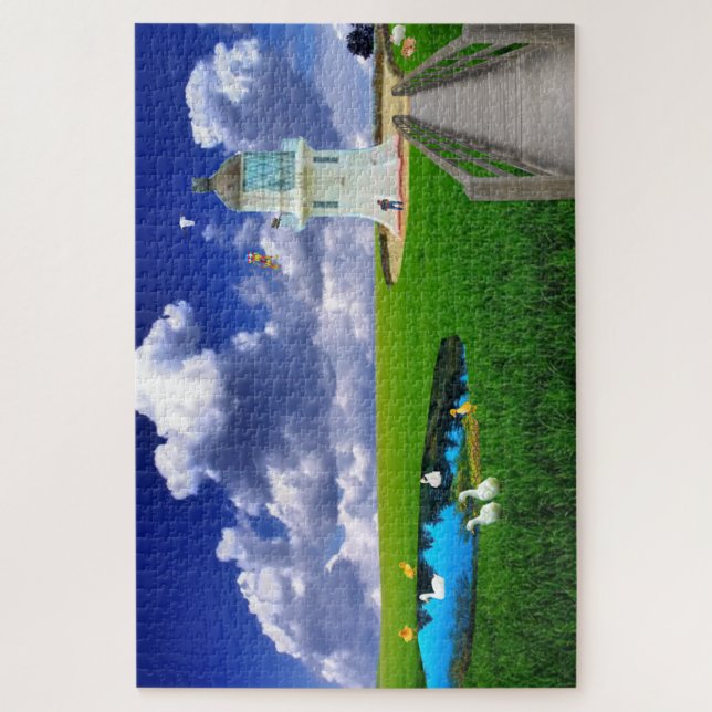 Puzzle de Lighthouse Island (Vertical)