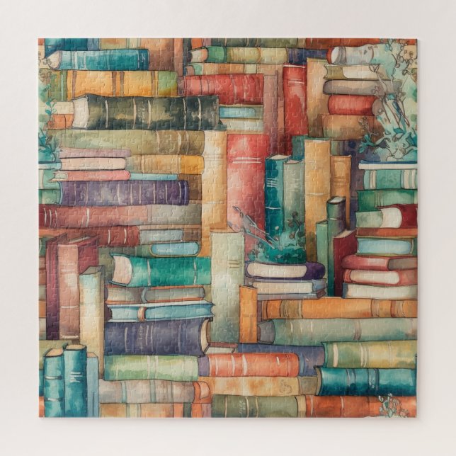 Puzzle de livres Whimsical (Vertical)