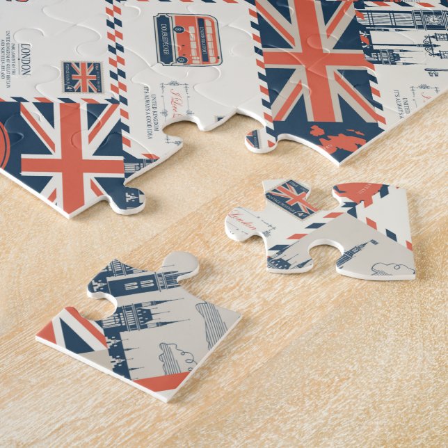 Puzzle de Londres Post (Côté)