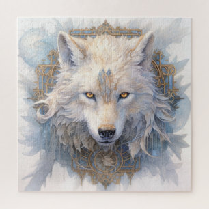 Puzzle de loup mystique