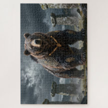 Puzzle de l'ours de l'esprit celtique