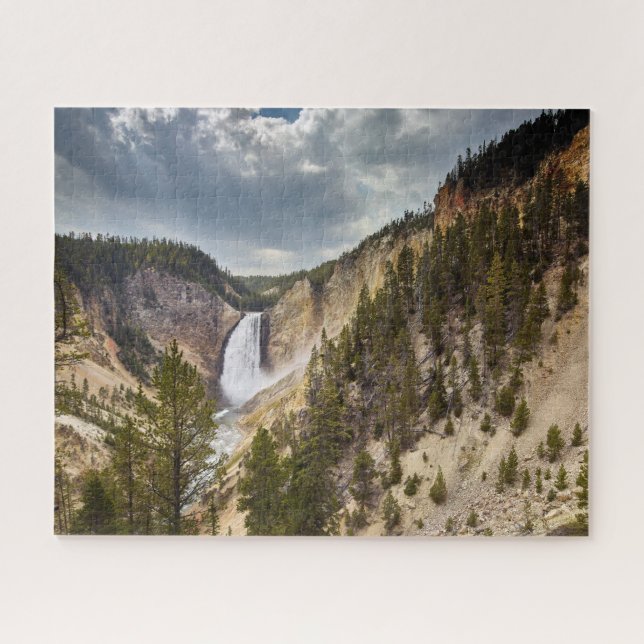 Puzzle de Lower Yellowstone Falls (Horizontal)