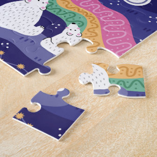 Puzzle de lumière du Nord