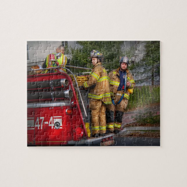 Puzzle De lutte contre l'incendie - seulement vous pouvez (Horizontal)