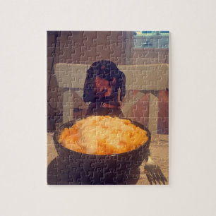 Puzzle de Mac et de fromage de voyage d'oscars