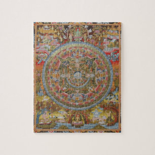 Puzzle de mandala de la vie de Bouddha