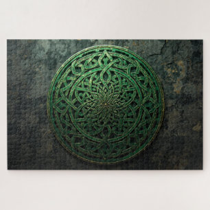 Puzzle de mandala en nœud celtique