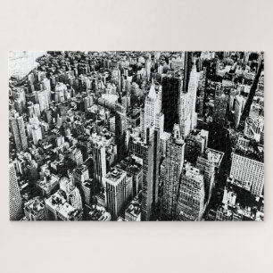 Puzzle De Manhattan au ciel