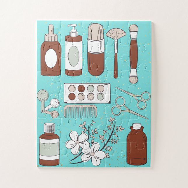 puzzle de maquillage (Vertical)