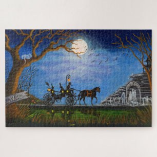 Puzzle de mariage de Halloween