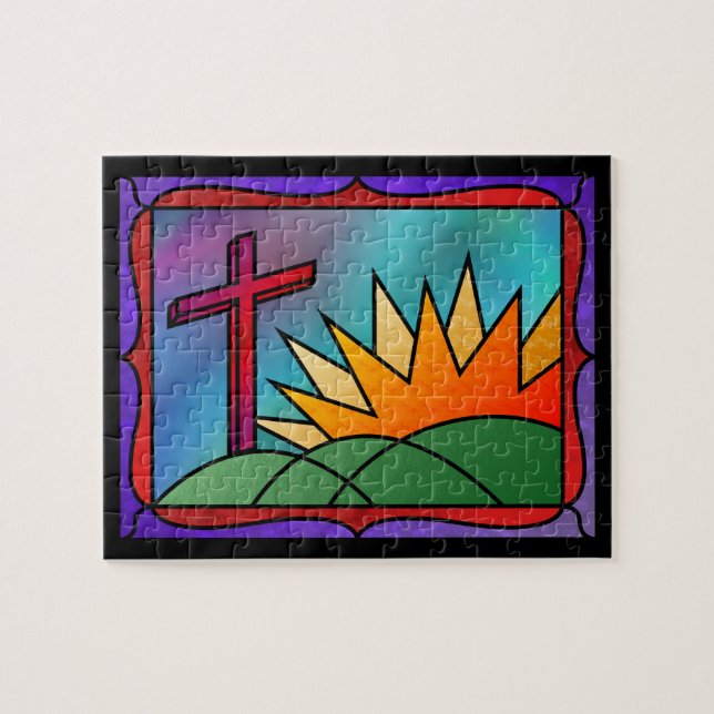 Puzzle de matin de Pâques (Horizontal)