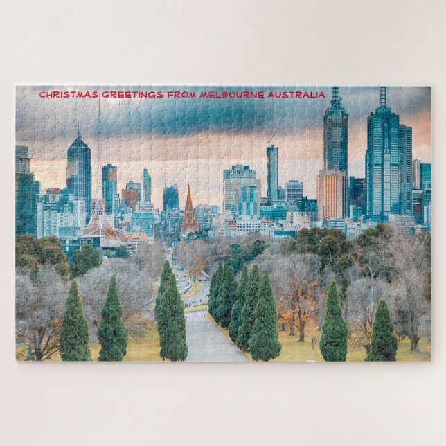 Puzzle de Melbourne Australie (Horizontal)
