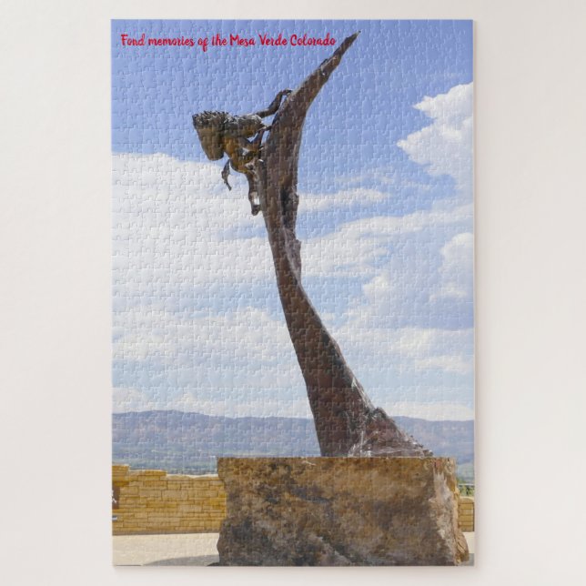Puzzle de Mesa Verde Colorado (Vertical)