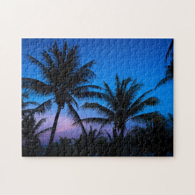 Puzzle de Midnight Palms (Horizontal)