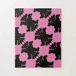 Puzzle de miroir d'épi noir difficile