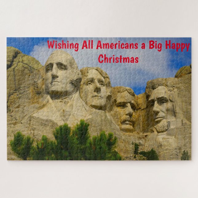 Puzzle de Mont Rushmore Dakota du Sud (Horizontal)