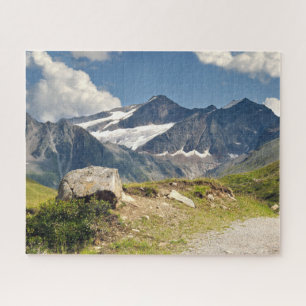 Puzzle de montagne panoramique des Alpes autrichie