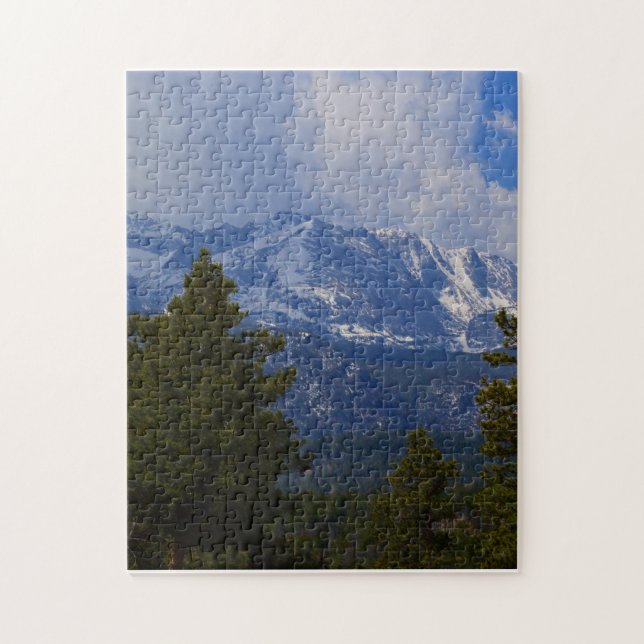 Puzzle de montagnes rocheuses (Vertical)