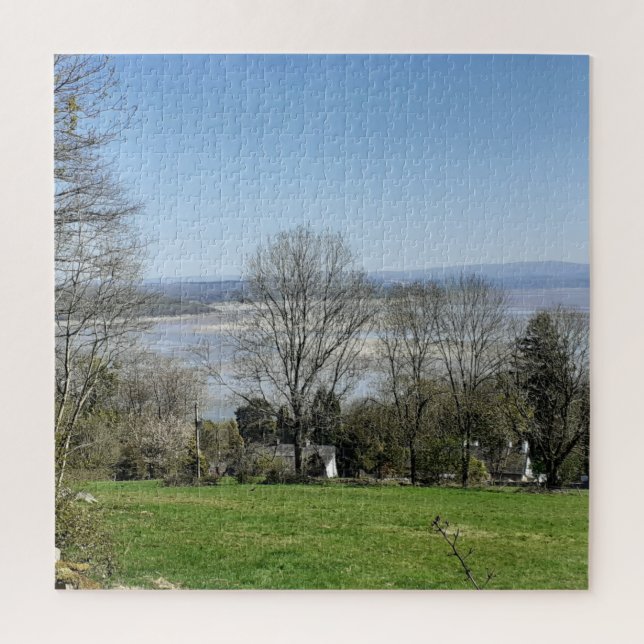Puzzle de Morecambe Bay au printemps (Vertical)