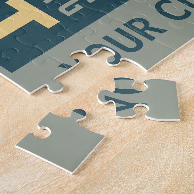 Puzzle de motivation de coutume de conseil de la (Côté)