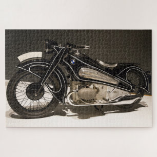 Puzzle de moto vintage