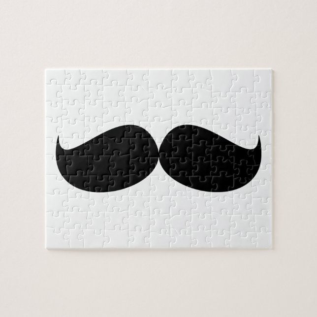 Puzzle de moustache (Horizontal)