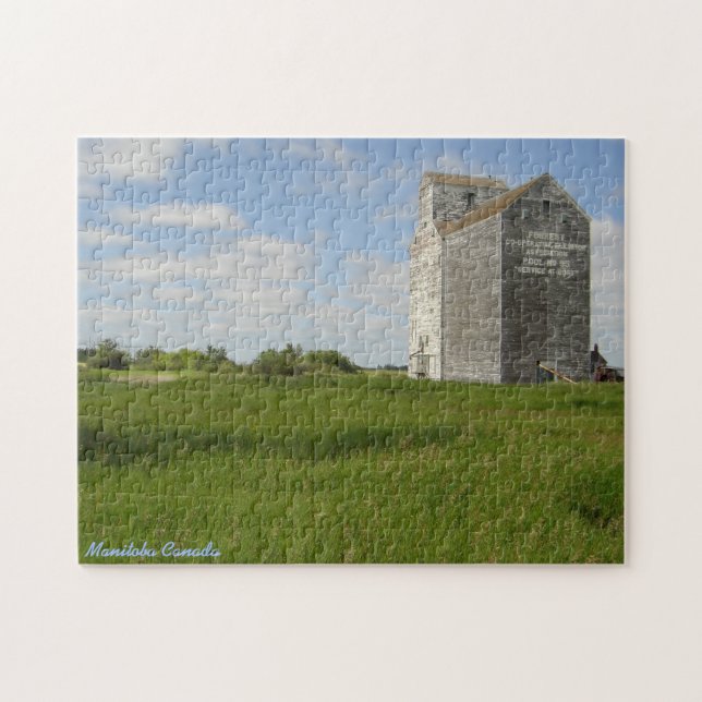 Puzzle de nature de Manitoba de puzzle de prairie (Horizontal)
