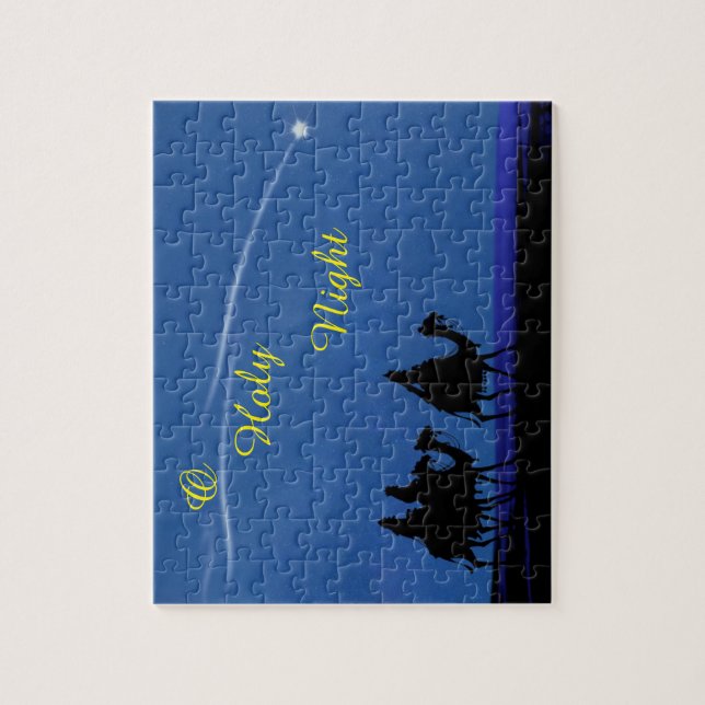 Puzzle de Noël de la Saint-Nuit (Vertical)