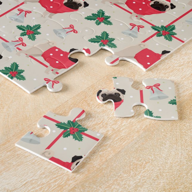 Puzzle de Noël Puggy (Côté)