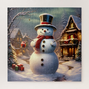 Puzzle de Noël Snowman