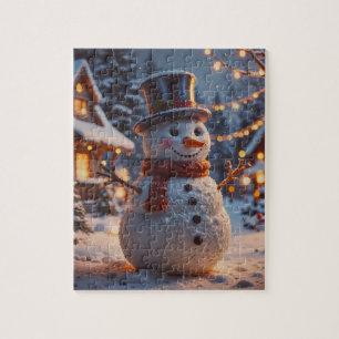 Puzzle de Noël Snowman