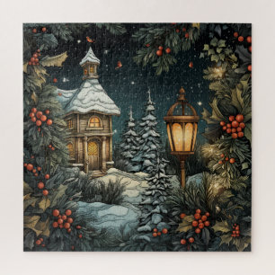 Puzzle de Noël traditionnel