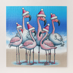 Puzzle de Noël tropical