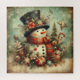 Puzzle de Noël vintage