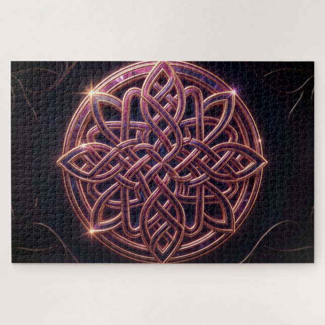 Puzzle de nœud celtique (Horizontal)