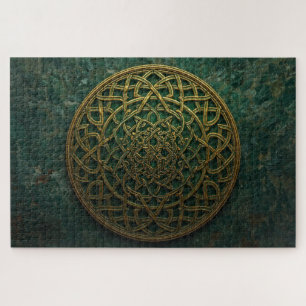 Puzzle de nœud celtique mandala