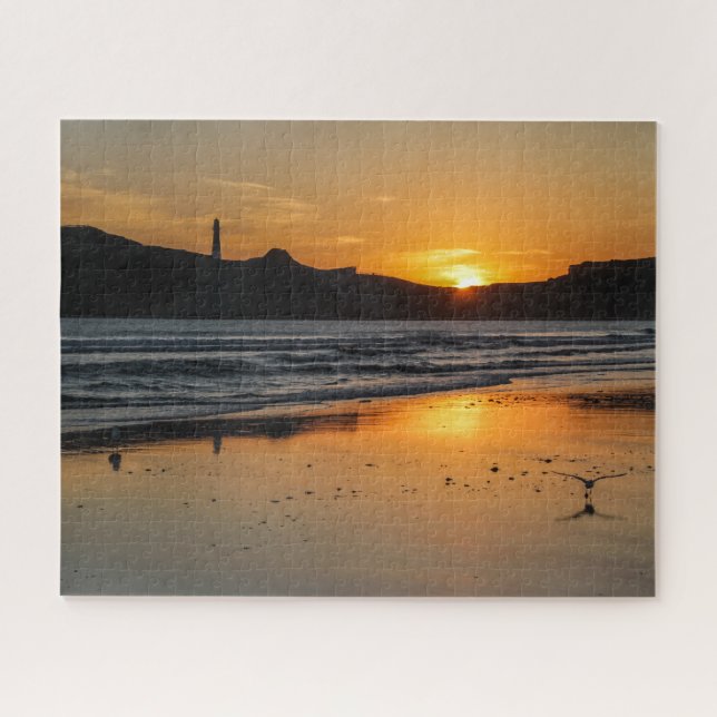 Puzzle de Nouvelle-Zélande - Castlepoint sunrise (Horizontal)
