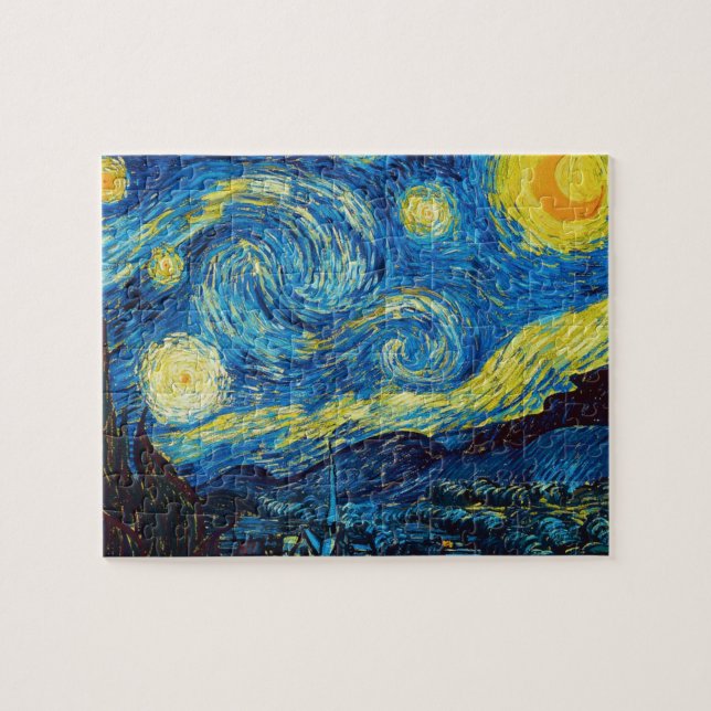 Puzzle de nuit étoilée de Van Gogh (Horizontal)