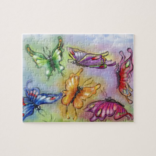 Puzzle de papillons (Horizontal)